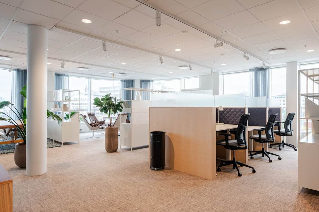 Vy över Oceanhamnen.