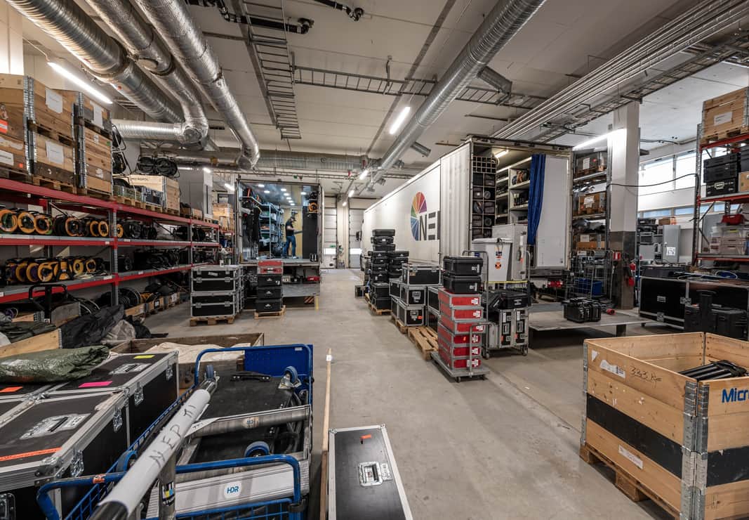 Bild över kontrollrummen på fyra hjul