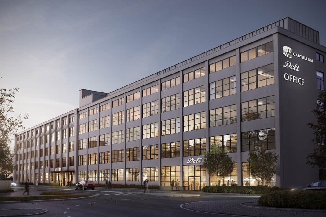 Visionsbild av fastigheten.