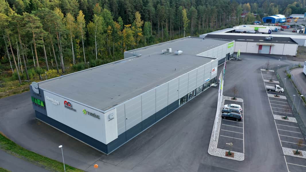 Vy över en del av en fastigheten