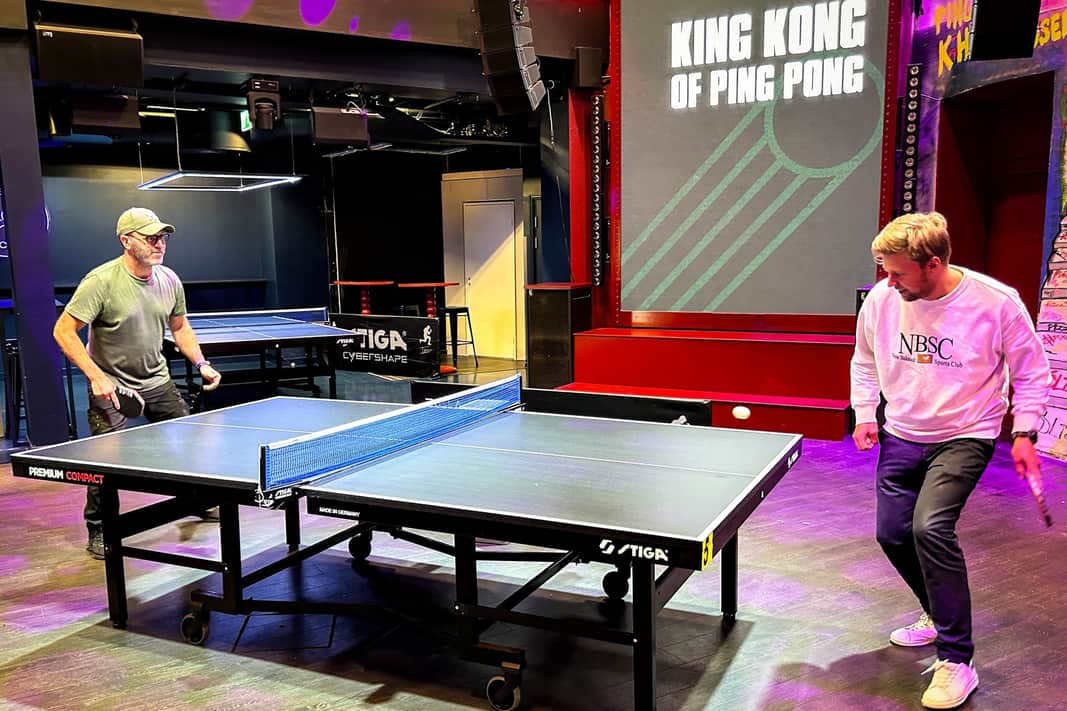 En match eller flera ingår i arbetsdagen för medarbetarna på Slice.