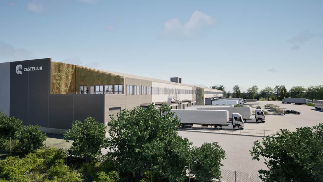 Visionsbild av fastigheten.