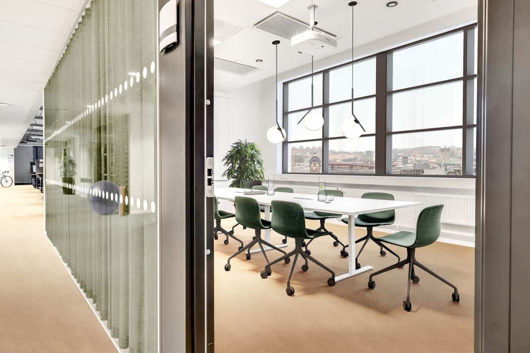 Visionsbild av mötesrum.