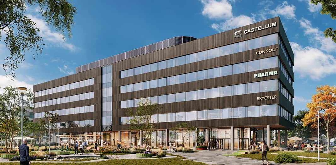 Visionsbild av området.