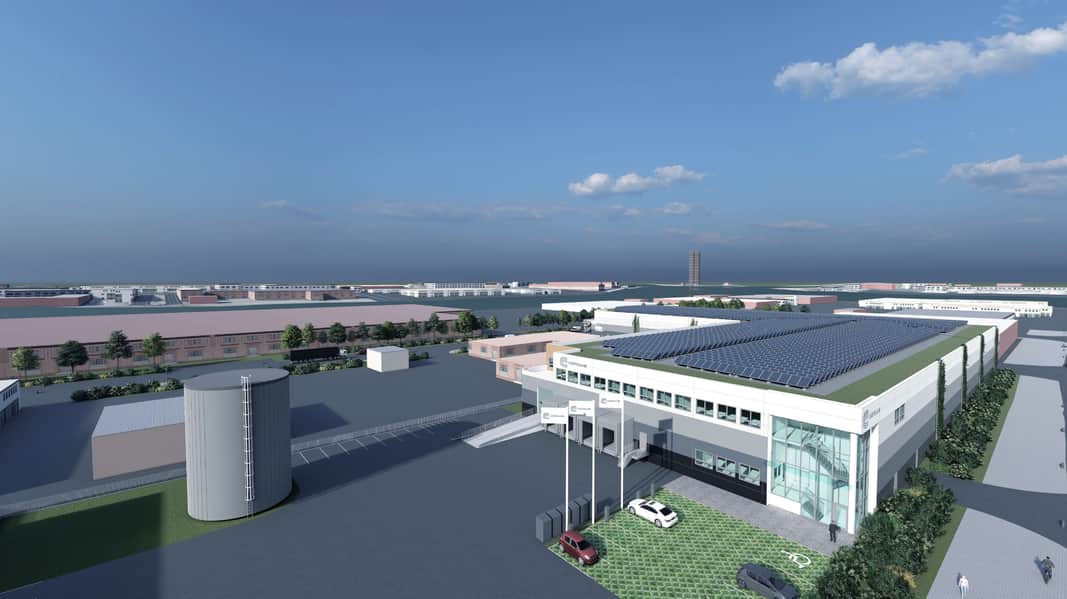 Visionsbild av fastigheten