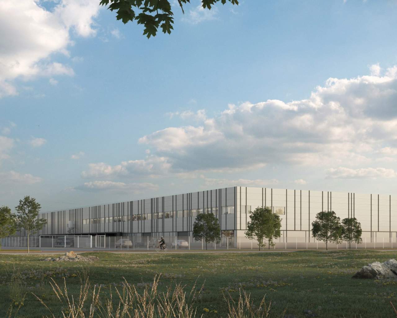 Visionsbild av fastigheten.