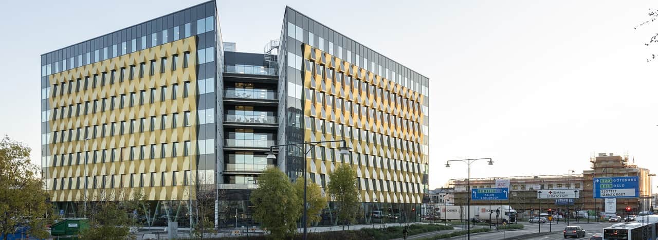 Exteriörbild av fastigheten.