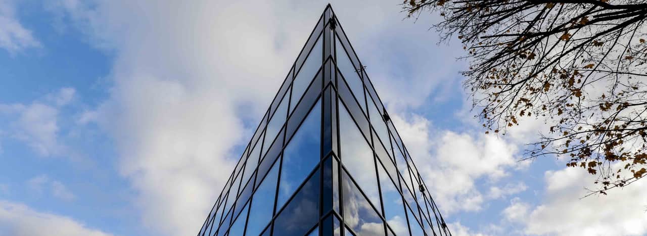 Exteriörbild av fastigheten.