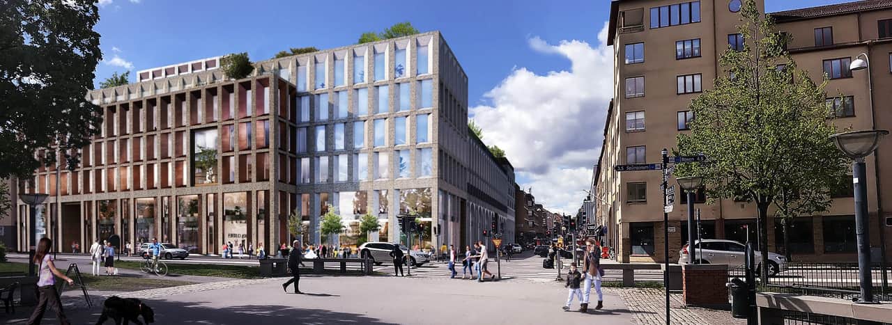 Visionsbild av området.