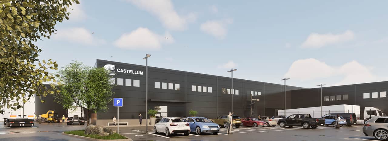 Visionsbild av fastighet.