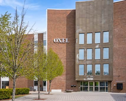 Vy över fastighet i Norrköping.