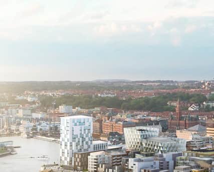 Vy över Helsingborg