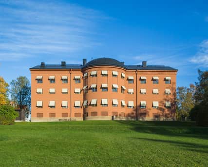 Exteriörbild av fastighet.