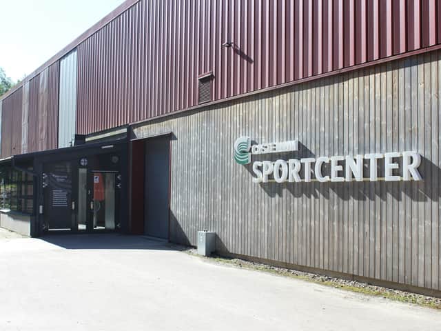 Fasadbild från Castellum Sportcenter