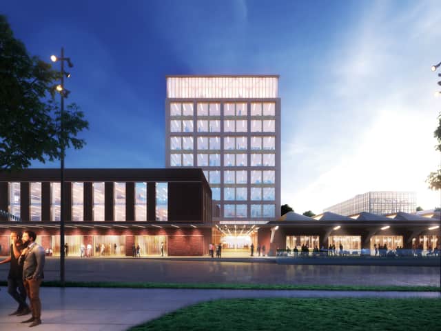 Visionsbild av fastigheten Charkuteristen.