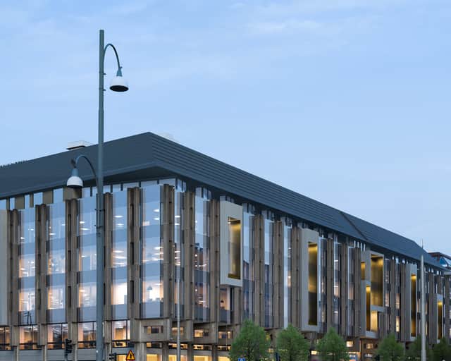 Exteriörbild av Castellums kontor i Göteborg.