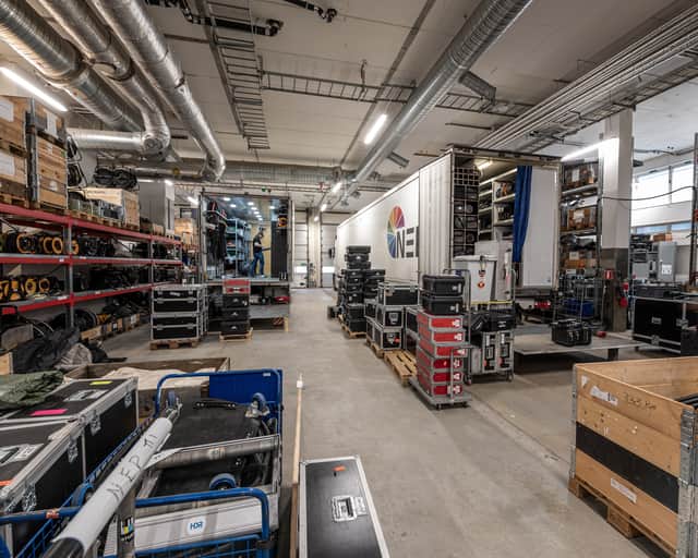 Bild över kontrollrummen på fyra hjul