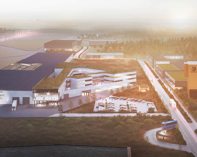 Visionsbild av Gateway Säve.