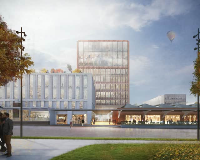 Visionsbild av Slakthusområdet, Stockholm.