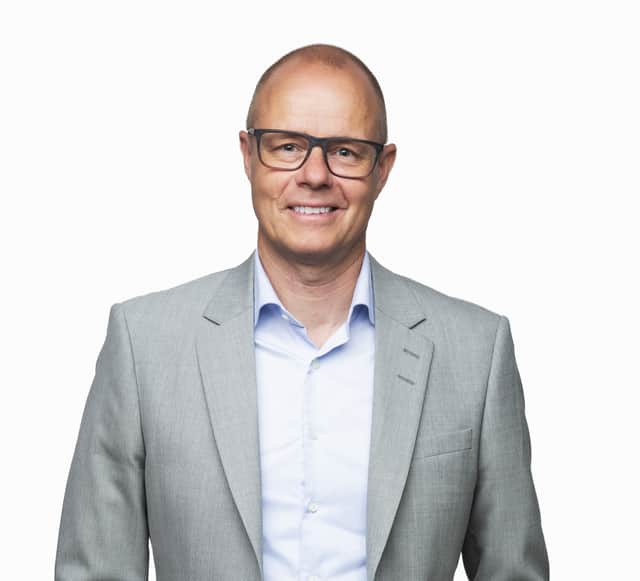 Porträtt av Sven Stork.