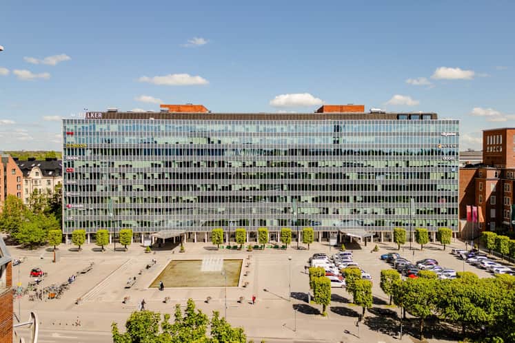 Bild i dagsljus på Melkerhuset där restaurangen öppnar