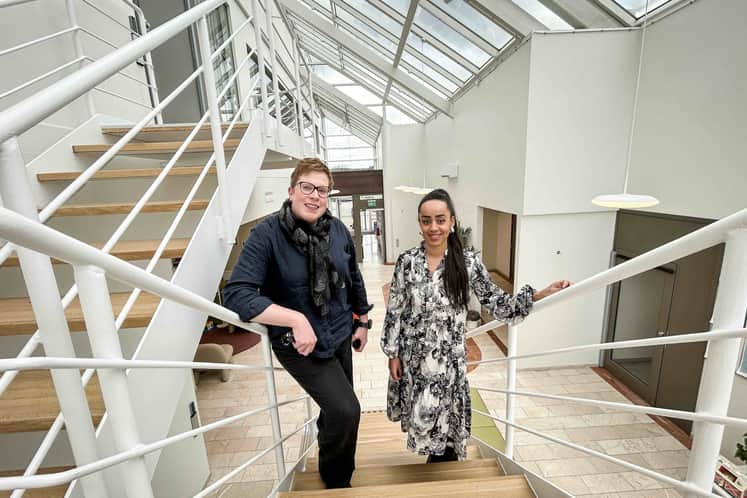 Mariette Grattbeck och Olivia Karlsson