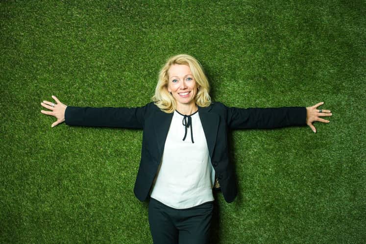 Porträtt av Helene.