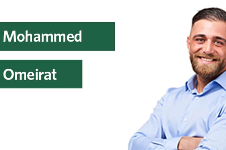Porträtt av Mohammed Omeirat.