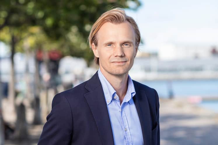 Filip Elland, hållbarhetschef på Castellum