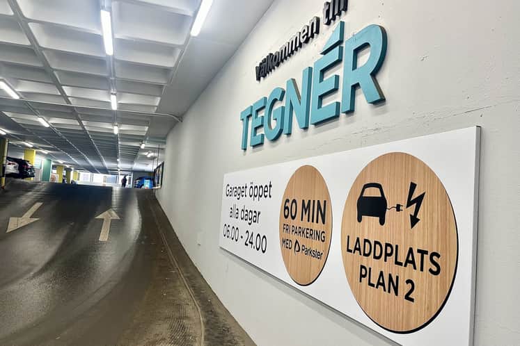 Bild över Tegners garage