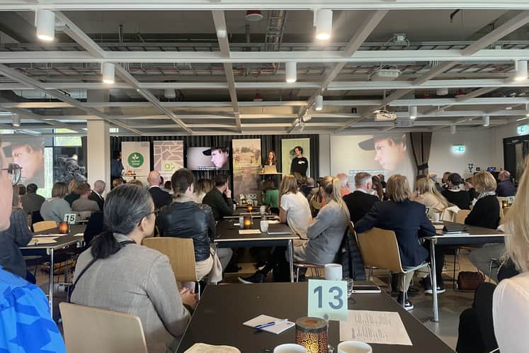 Seminarie med stor publik