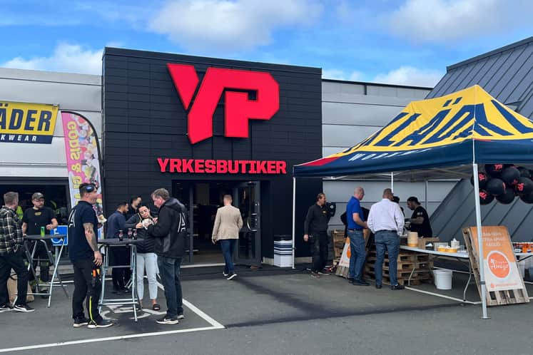 Bild över invigningen av Yrkesbutiker