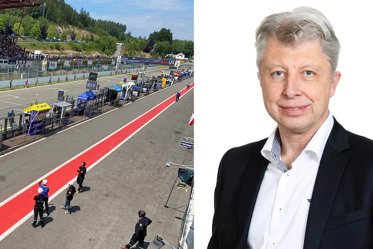 Bildkollage med Håkan och utemiljö.