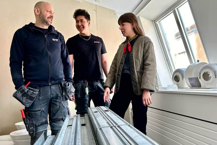 Matthias Eriksson, Magnus Spiik och Evelina Havrell