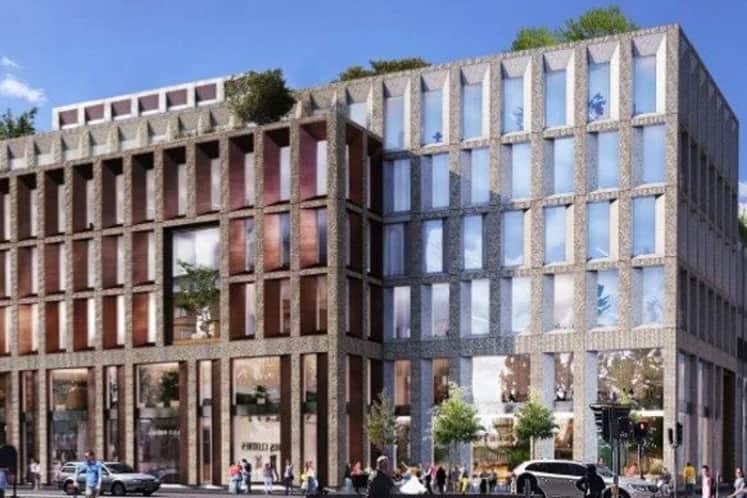 Visualisering av fastigheten Druvan.