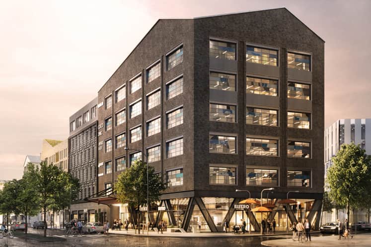 Visualisering av Eminents exteriör.