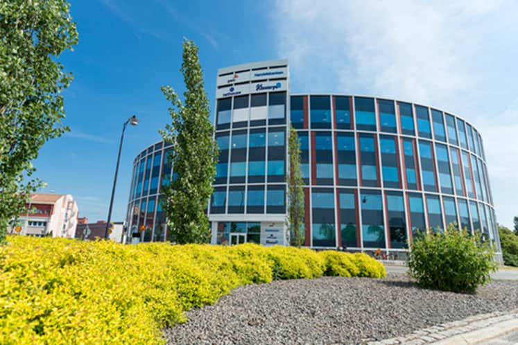 Exteriörbild av fastigheten.