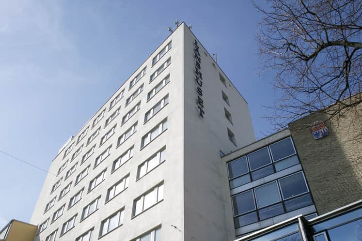 Exteriörbild av fastigheten.