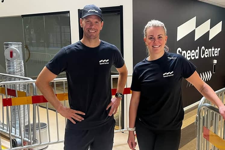 Personalen inne i Speedcenter