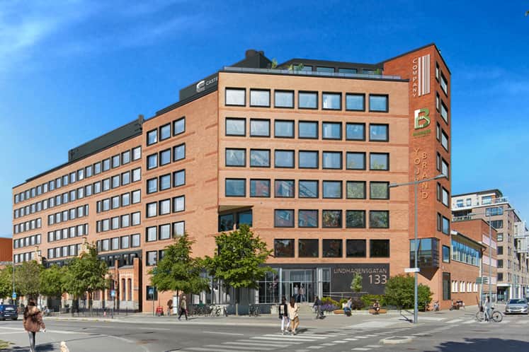 Exteriörbild av fastigheten.