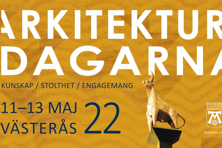 Banner för arkitekturdagarna.