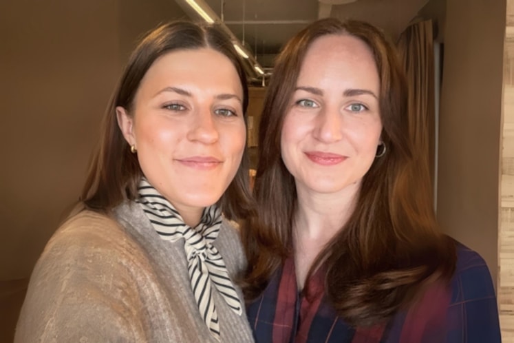 Wilma Junger och Ylva Sved